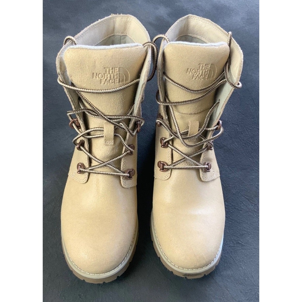 The North Face Ballard Lace II Boots Womens 6 Tan Leather Suede Winter Hiking